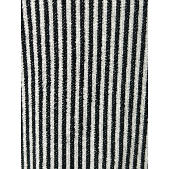 Zara Women’s Small High‎ Neck Striped Blouse Minimalist Preppy Coquette Style - Picture 3 of 9